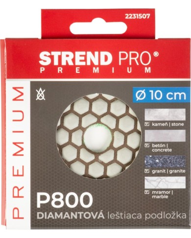 Podložka Strend Pro Premium, 100 mm, P800, diamantová, brúsna, leštiaca
