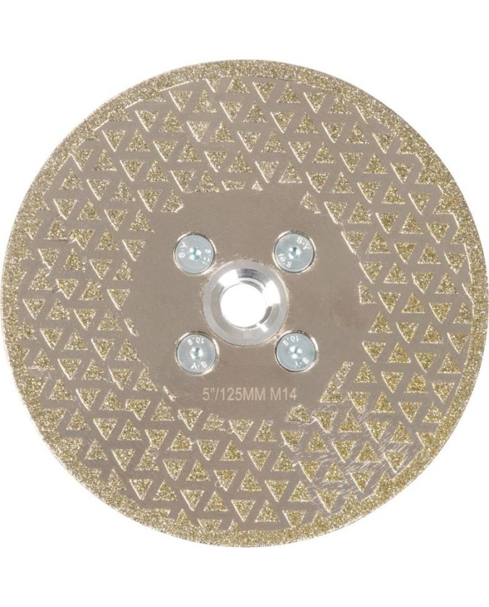 Kotúč Strend Pro Premium, 125 mm, M14, diamantový, rezný a brúsny, obojstranný