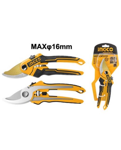 Nožnice záhradné ručné 220mm ergonomické INGCO KLC