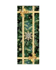 Obrus gobelínový, Vianoce DARČEKOVÉ VIANOCE, 45x140cm