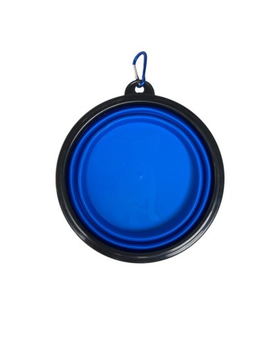 Miska pre psa prenosná silikónová 0,35L/13x5,5cm