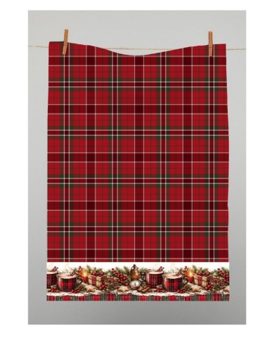 Utierka kuchynská bavlnená tkaná Vianoce POHODA 3ks, 50x70cm, 270 g/m2