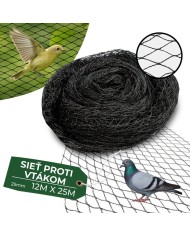 Sieť Strend Pro, 12x25 m, oko 25 mm, proti vtákom, PE