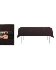 Obrus vianočný 240x140 cm polyester čierny