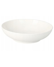 Tanier hlboký 20 cm porcelán biely SIAKI