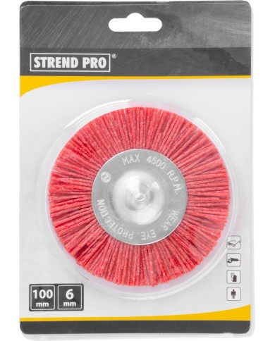 Kefa Strend Pro AWB-038, 100 mm, okružná, nylon, so stopkou