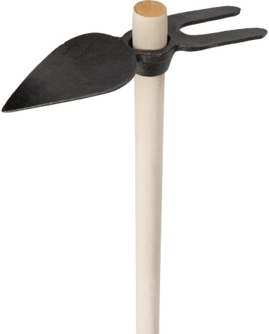 Motyka Gardex Wani 300 g, záhradnícka, kovaná, drevená násada