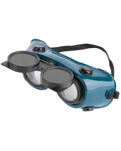 Okuliare Safetyco B606, zváračské, s odklápacími zorníkmi