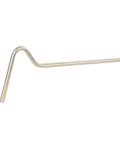 Kutáč Strend Pro roštový, drevenná rúčka, kutáč ku krbu s háčikom