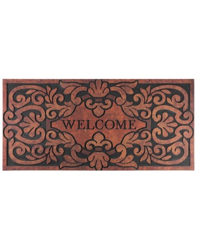 Rohožka MagicHome RBM 116, pred dvere, Welcome, guma, 120x58 cm