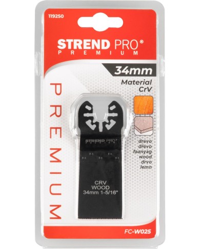 Nástroj Strend Pro FC-W025 pílový list 34 mm, na multibrúsku, Cr-V