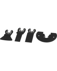 Sada nástrojov Strend Pro TAS-FW105 pílové listy, polkruh a škrabka do multibrúsky, Bi-metal, 4-dielna súprava