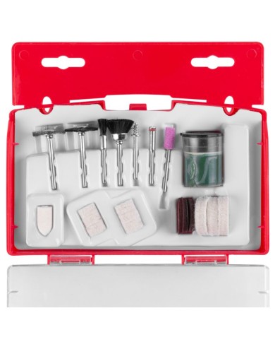 Sada brúsnych teliesok Strend Pro RGT1024, 24 dielna, mini, do priamej brúsky, so stopkou