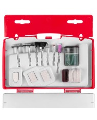 Sada brúsnych teliesok Strend Pro RGT1024, 24 dielna, mini, do priamej brúsky, so stopkou