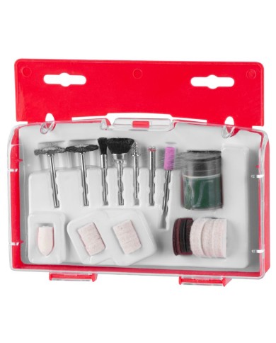 Sada brúsnych teliesok Strend Pro RGT1024, 24 dielna, mini, do priamej brúsky, so stopkou