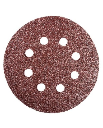 Výsek KONNER D38, 150 mm, P120, s otvormi, brúsny, okrúhly, bal. 10 ks