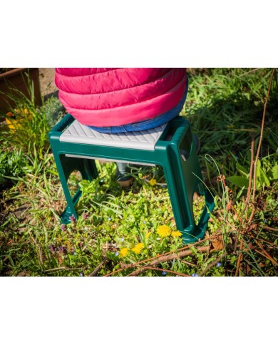 Stolička Strend Pro TC1611, záhradná, s úložným priestorom, kľakadlo, 57x27x37 cm