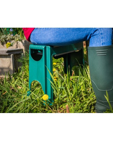 Stolička Strend Pro TC1611, záhradná, s úložným priestorom, kľakadlo, 57x27x37 cm