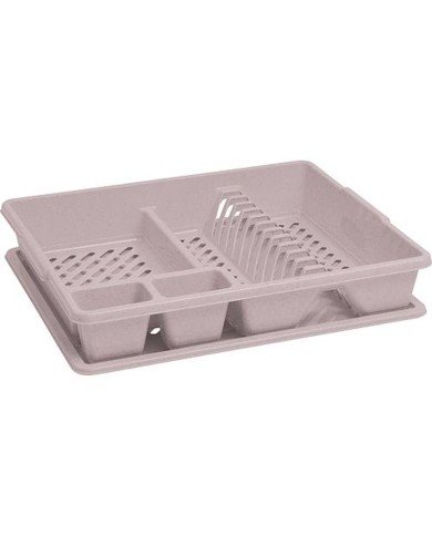 Odkvapkávač Curver® 176040, na kuchynský riad, béžový Lux, 45x38x8 cm