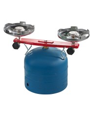 Varič Meva Picamp, 2.4 kW, dvojhorákový, na 2 kg PB fľašu, 10 hod., kempingový