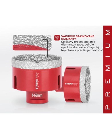 Vyrezávač Strend Pro Premium DCB11, 68 mm, M14, korunka, diamant, professional