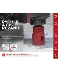 Vyrezávač Strend Pro Premium DCB11, 68 mm, M14, korunka, diamant, professional