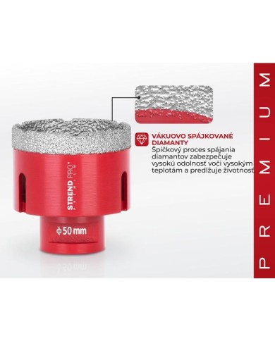 Vyrezávač Strend Pro Premium DCB11, 50 mm, M14, korunka, diamant, professional