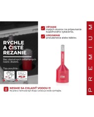 Vyrezávač Strend Pro Premium DCB11, 6 mm, M14, HD, korunka, diamant, professional