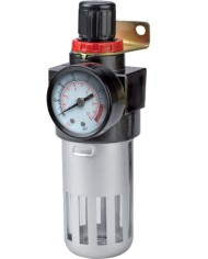 Filter Airtool MF-2, vzduchový, na kompresor, s regulátorom a tlakomerom, 1/4"