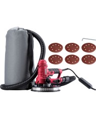 Brúska Worcraft DS08-180, 800W, 180 mm, na sadrokartón s vakom, LED svetlo