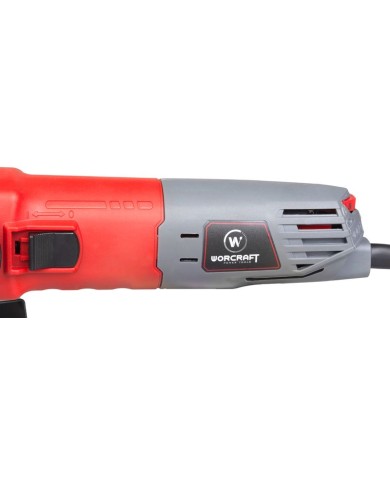 Brúska Worcraft AG08-125S, 820W, 125 mm, M14, uhlová, s reguláciou otáčok