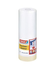 Fólia krycia tesa® Pro Easy Cover® Universal, 1400 mm, L-33 m, maliarska, s lepiacou páskou, transparentná, zakrývacia na podlah