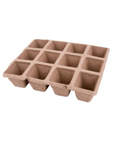 Sadbovač Strend Pro Herrison P1002, papierový, 12 priesad, bal. 4 ks, 210x170x45 mm