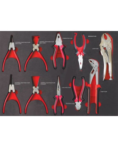 Dielenský vozík s náradím Strend Pro B224, 245 dielna skrinka, 6 zásuviek, Hobby