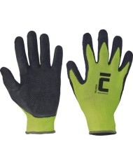 Rukavice PALAWAN 09/L, nylon, Latex, s blistrom