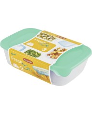 Dóza Curver® Fresh&Go, sada 3 ks, 500/1000/2000 ml, yucca