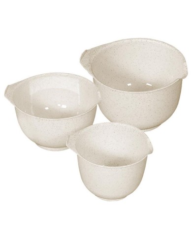 Miska Curver® BASIC, sada misiek 3 ks, na šľahanie, 1500/2000/2500 ml, biele