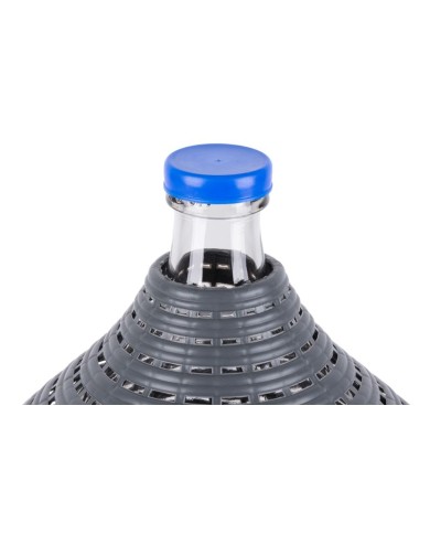 Demižón Strend Pro Cada Inco, 15 lit. sklenený, demižón na víno a pálenku, plastový kryt