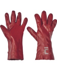 Rukavice REDSTART 10/XL, 35 cm, povlak PVC