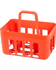 Kôš ICS M32206, košík na fľaše, prenosná prepravka s rúčkou na 6 fliaš