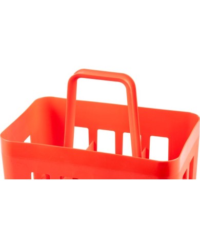 Kôš ICS M32206, košík na fľaše, prenosná prepravka s rúčkou na 6 fliaš