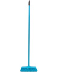 Metla MagicHome B0684, modrá, kovová násada 120 cm, 28 cm