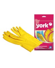 Rukavice York 092010, 09/L, žlté, pre domácnosť