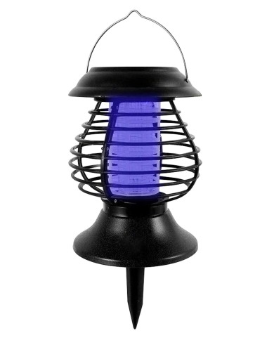 Lampa Strend Pro MOKI 58, proti hmyzu a komárom, solárna, UV LED, 13x31 cm