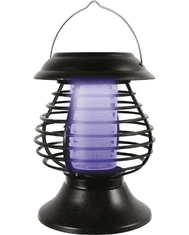 Lampa Strend Pro MOKI 58, proti hmyzu a komárom, solárna, UV LED, 13x31 cm