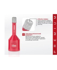 Vyrezávač Strend Pro Premium DCB11, 8 mm, M14, HD, korunka, diamant, professional