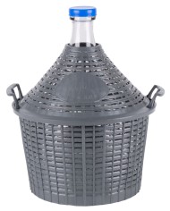 Demižón Strend Pro Cada Inco, 10 lit. sklenený, na víno a pálenku, plastový kryt