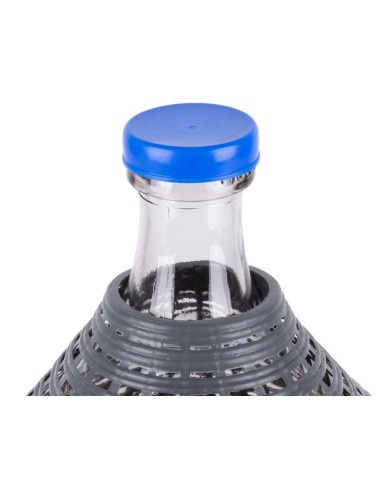 Demižón Strend Pro Cada Inco, 10 lit. sklenený, na víno a pálenku, plastový kryt