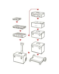 Box QBRICK® System ONE 350 Vario, na náradie