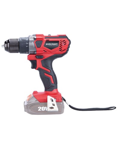 Skrutkovač Worcraft CD-S20LiW ShareSYS, 20V Li-ion, kovové skľučovadlo